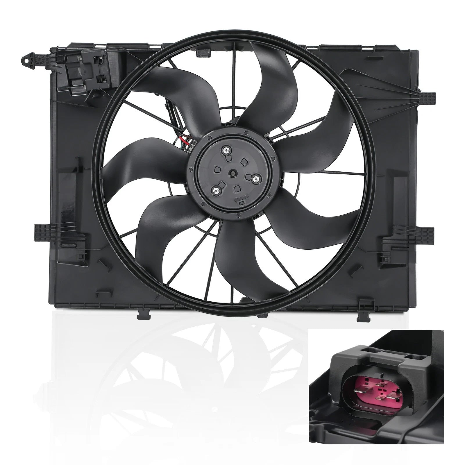 Radiator Cooling Fan Assembly for Mercedes-Benz C180/C300 (2014-2017)