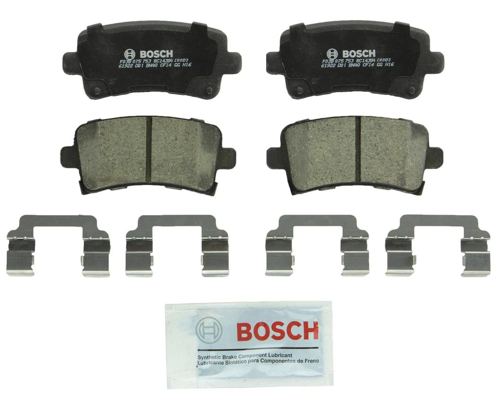 Front & Rear Brake Kit Rotors & Bosch Ceramic Pads for Buick Regal Chevy Malibu (2014–2020)
