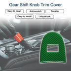 ABS Gear Shift Knob Cover Sticker for Chevrolet Corvette C6 Z06 (2005–2013) Green