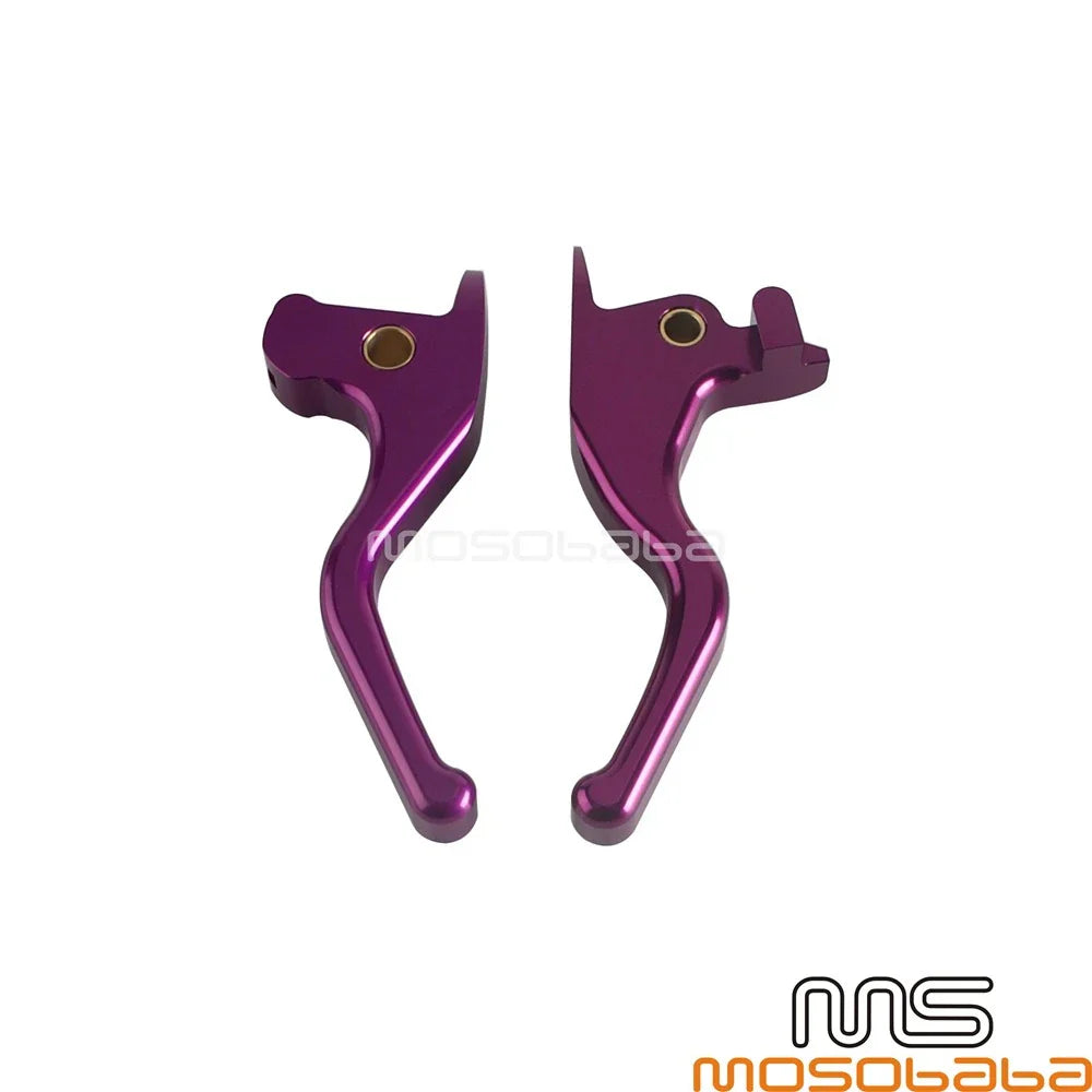 3 Finger Front Brake Clutch Levers for Harley Softail Slim S, Fat Boy S