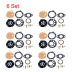 Set of 6 Carburetor Carb Kits RK-88HL for Tillotson Poulan Ryobi Stihl Lawnboy
