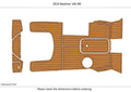 EVA Pads for Bayliner 185 BR (2010) - Teak Faux Flooring Mat