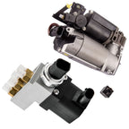 Air Suspension Compressor Pump & Valve Block for Mercedes W211 W219 (2003–2009)