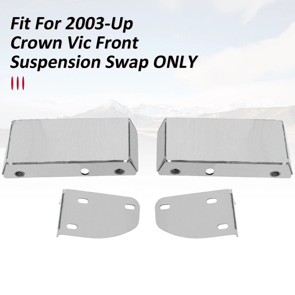 Suspension Swap Bracket Kit for Ford F100 Crown Vic