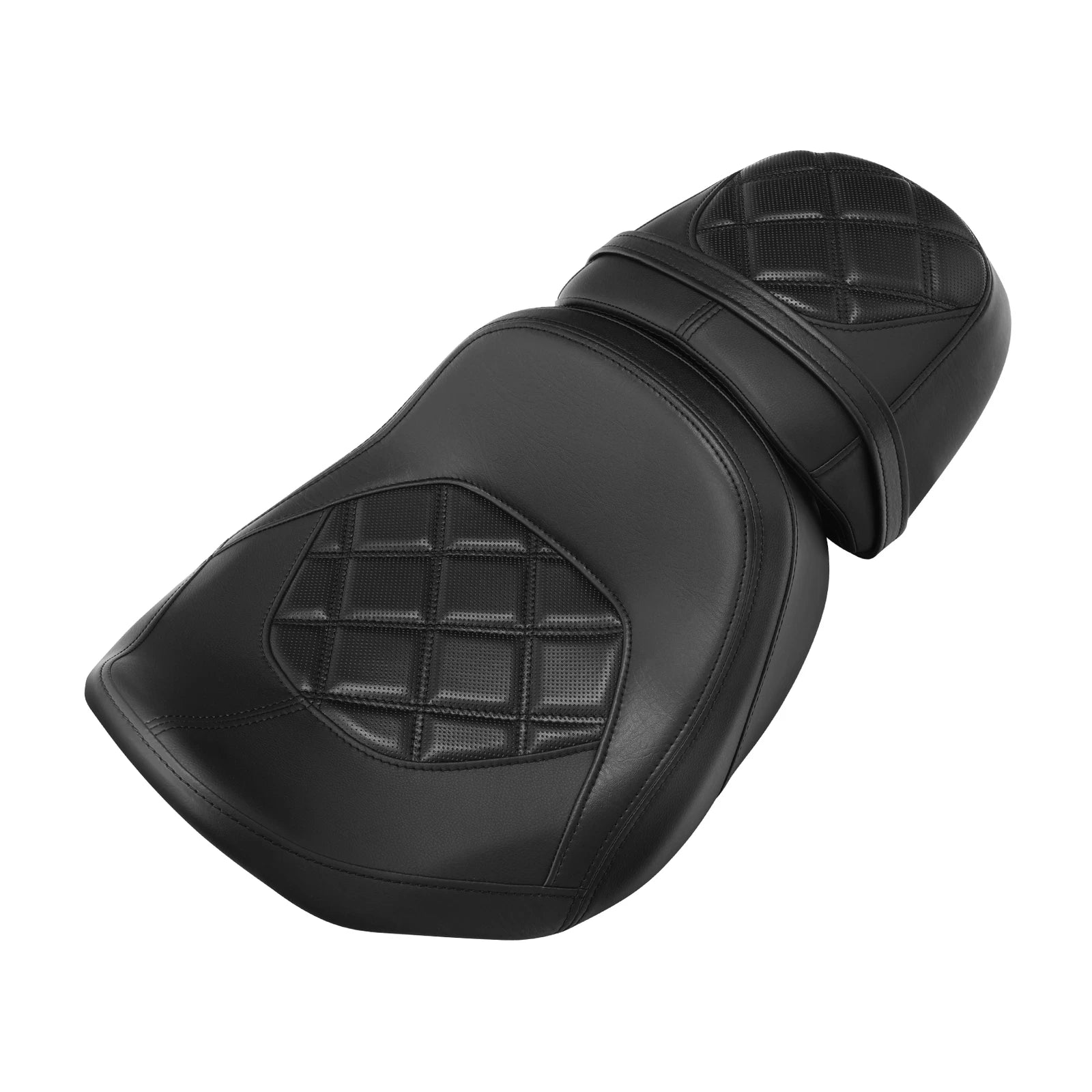 Driver & Passenger Seats for Harley CVO Street Road Glide (2023–2025) Black