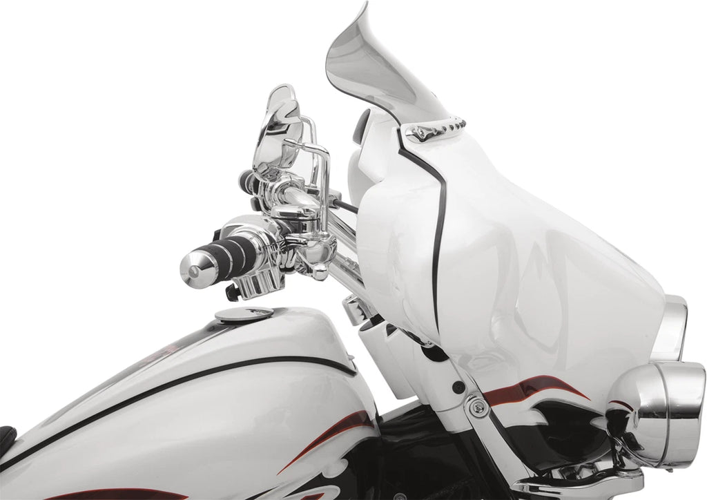 Klock Werks Flare Windshield 6.5" Tinted for Harley FLHT (1996–2013) KWW-01-0198