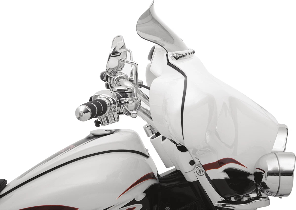 Klock Werks Flare Windshield 6.5" Tinted for Harley FLHT (1996–2013) KWW-01-0198