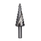 Step Drill Bit Set of 9 HSS Spiral Groove 4-20mm for Fast Chip Removal