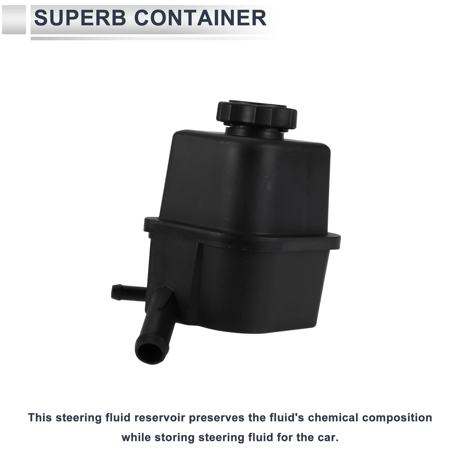 Power Steering Reservoir for Chevrolet Camaro (2010–2015) No. 92233427 Black