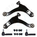 Set of 6 Front Control Arm Ball Joints & Tie Rods for Dodge Neon (2001–2002)