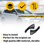 Front Cowl Extension Cover Wiper Side Pair for Toyota RAV4 (2013–2019)