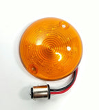 Amber LED Parking Light Turn Signal Lamp Pair with Gaskets for 1957 Chevy