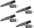 Set of 4 Fuel Injectors 2490712 249-0712 for Caterpillar Cat C11 C13