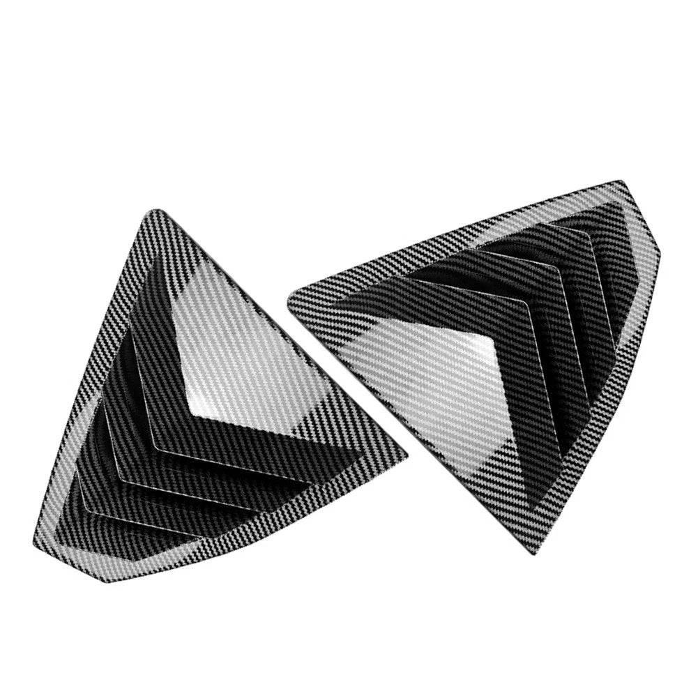 Rear Window Louver Cover Trim Carbon Fiber for Subaru WRX STI (2022–2025)