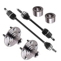 LH & RH CV Axle Shaft Wheel Hub Bearing Kit for Honda Civic 1.8L (2012–2015)