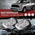 Front Fog Lights with Brackets for Ram 1500 (2009–2012) / Ram 2500 3500 (2010–2018)