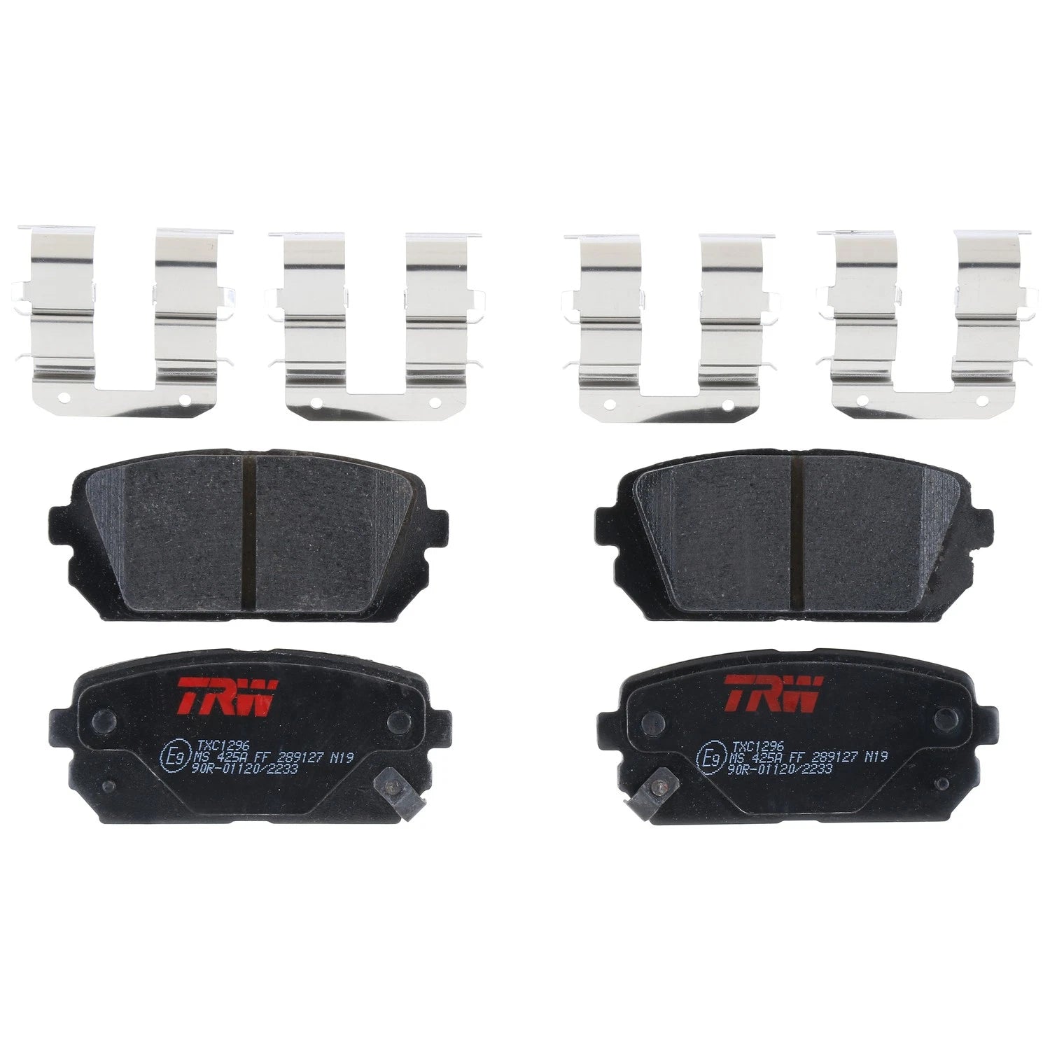 Set of 4 Disc Brake Pads for Kia Rondo (2007–2010)