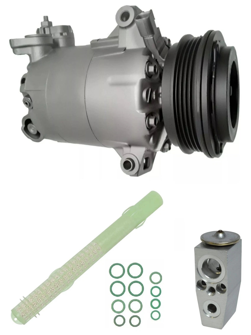 AC Compressor Kit Replacement for Ford Focus 2.0L Turbo (2017–2018)