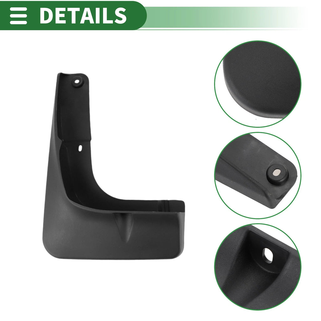Set of 4 Mud Flaps Splash Guards for Mitsubishi Outlander (2015–2020)