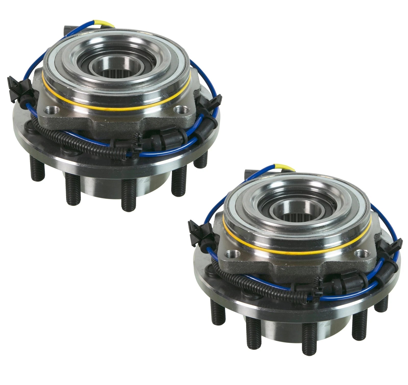 Set of 2 Moog Front Wheel Bearing & Hub Assembly for Ford F-450 F-550 SD (2008–2016)