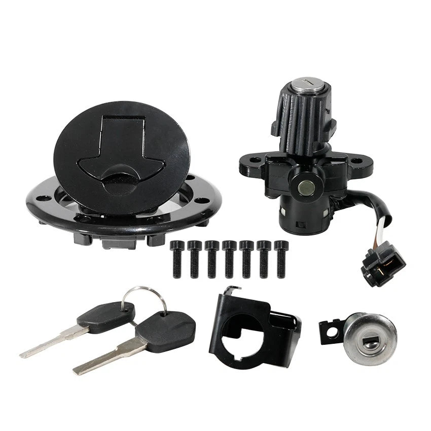Ignition Key Switch Fuel Cap Seat Lock Set for KTM 200 Duke 20-23/390 Duke 17-23