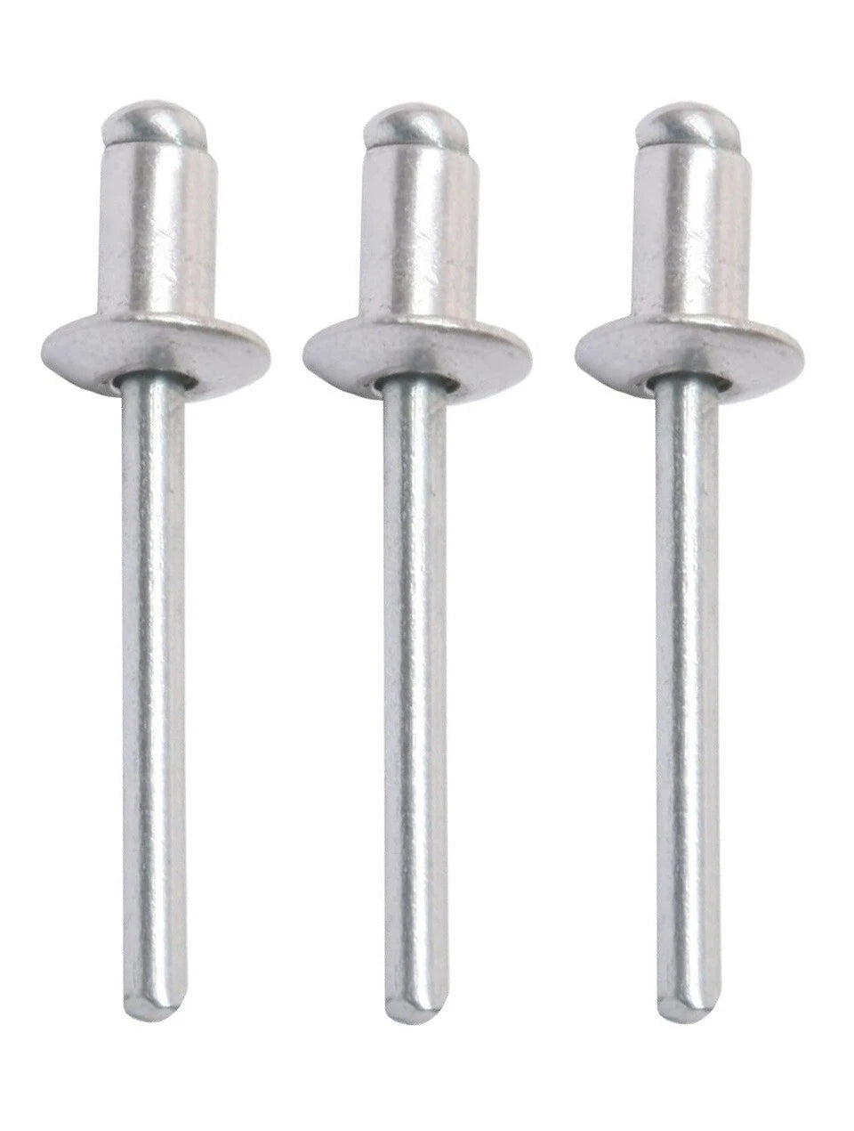 Set of 3 Window Regulator Rivets 4.8mm X 8mm for Mercedes Benz
