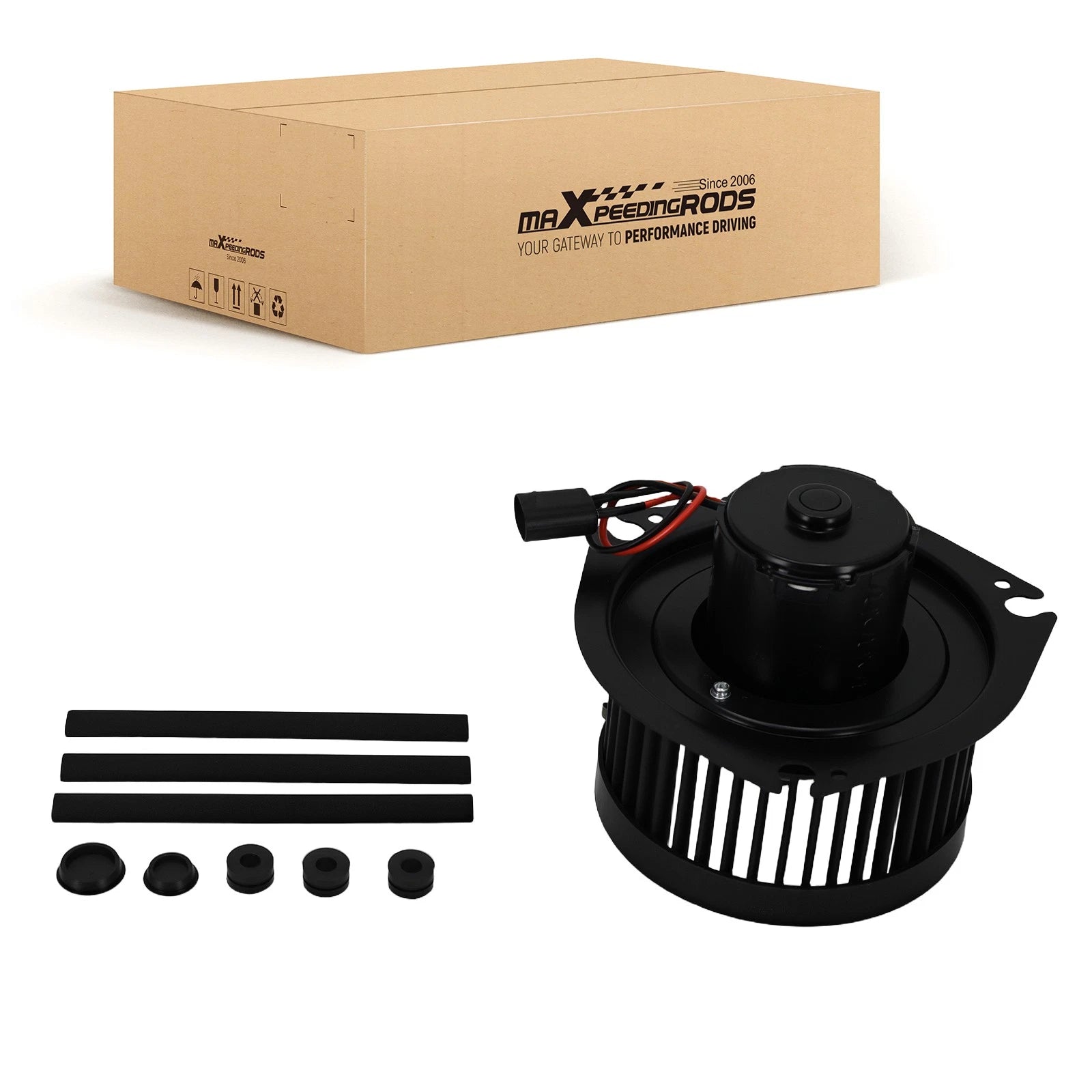 Heater Blower Motor for Buick Chevrolet Oldsmobile Pontiac (w/ Wheel) 52489322