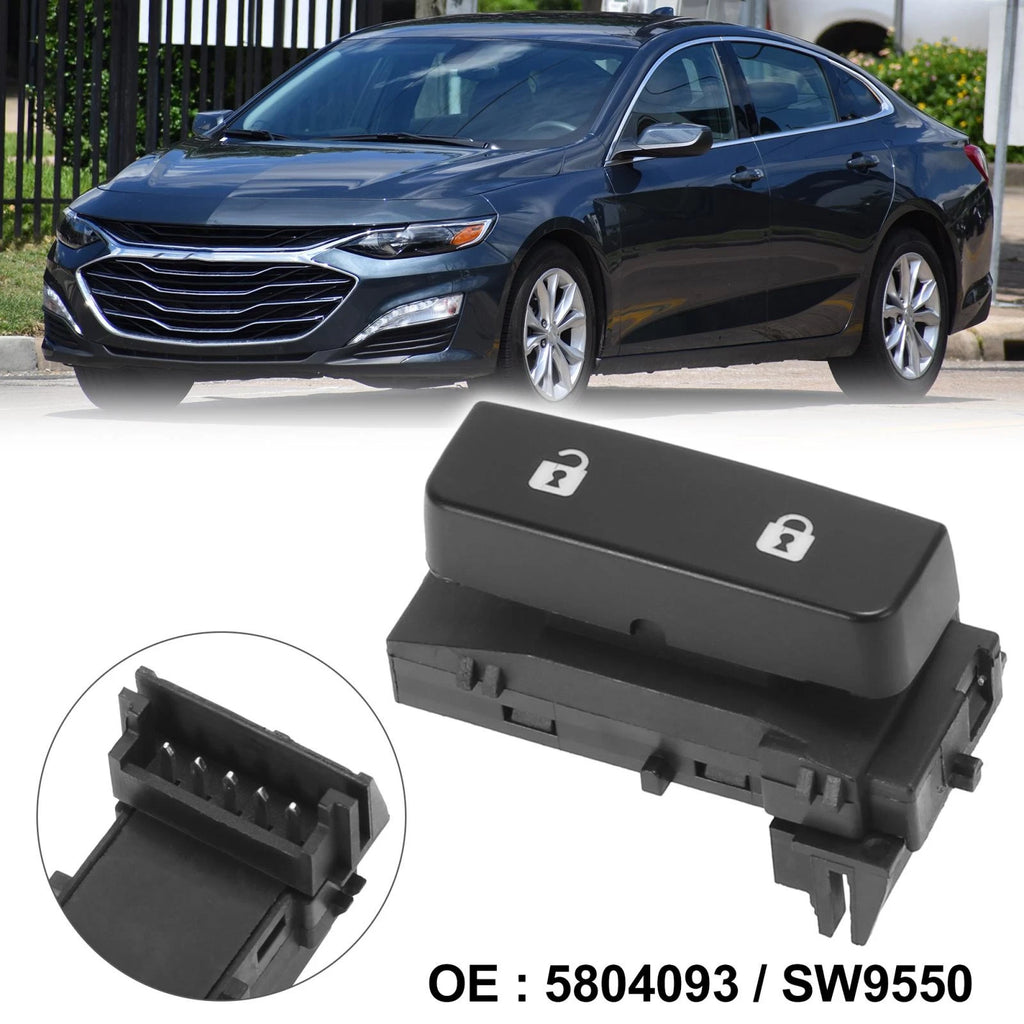 Door Lock Mirror Switch 5804093 SW9550 for Chevrolet Silverado 2500 HD (2007–2014)