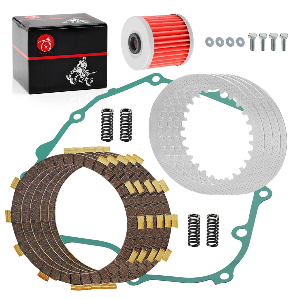 Clutch Plates and Gasket Kit for Kawasaki Ninja 250R EX250F (1986–2007)