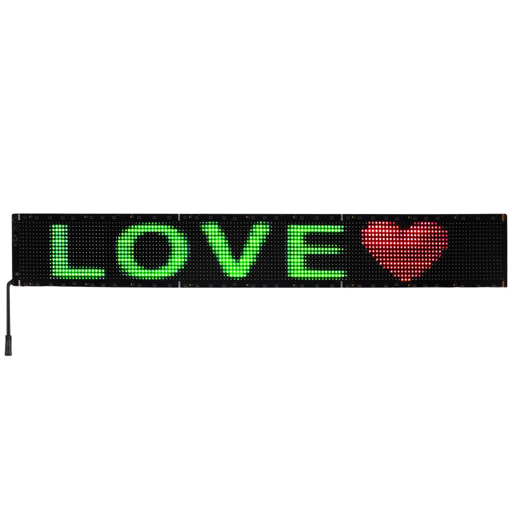1X LED Colorful Devil Eye Lamp for Car Windows (52")