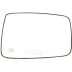 Mirror Glass for Dodge Ram 1500 2500 (2010) Driver & Passenger Side Power Heated