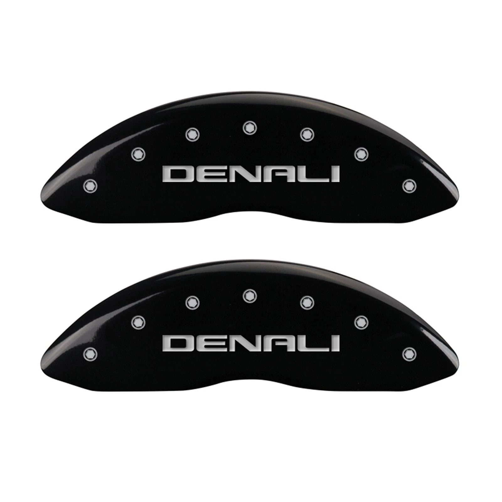 Caliper Covers Front and Rear Black Denali for 2015–2020 GMC Yukon Denali