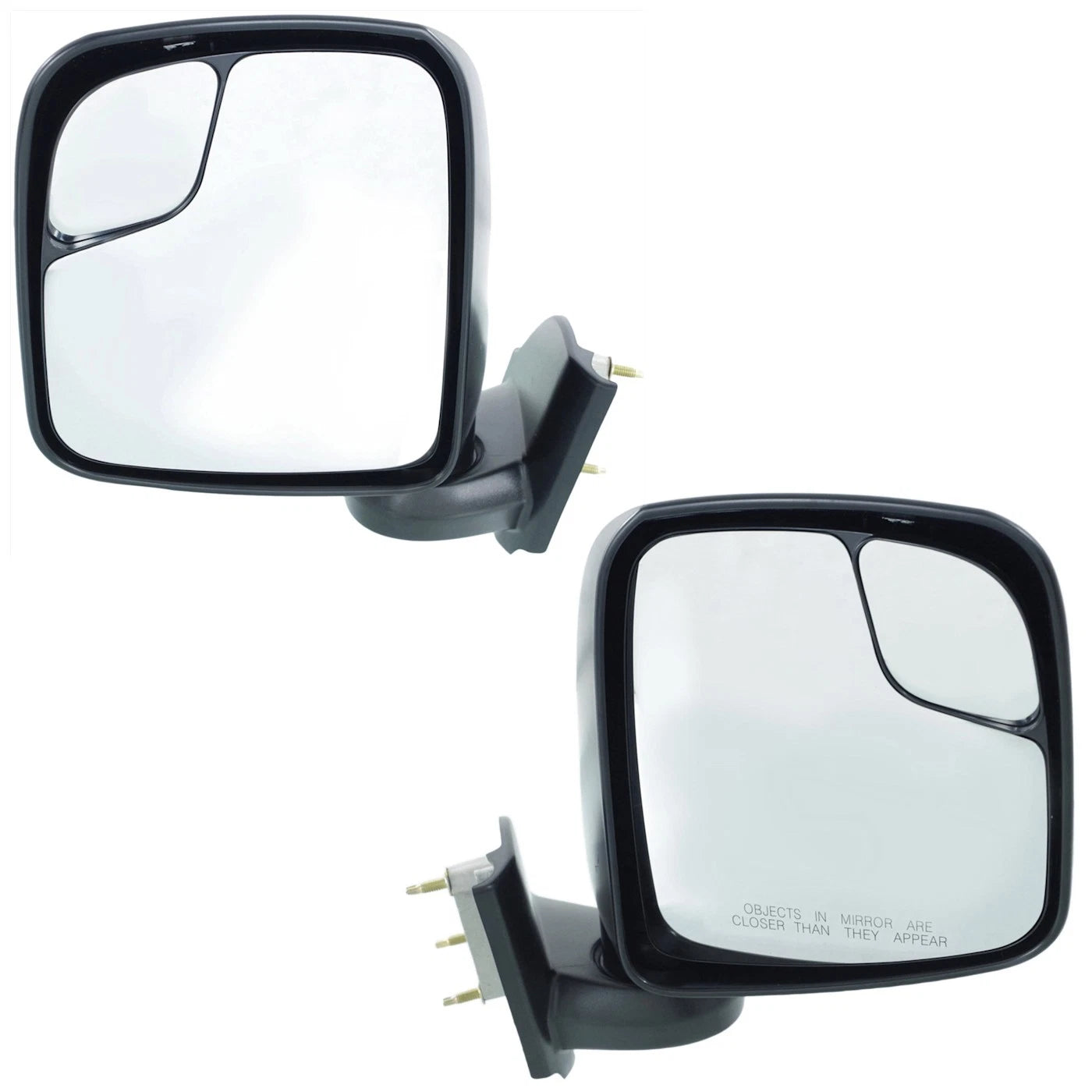 Set of 2 Mirrors for Chevy NV200 (Driver & Passenger Side)