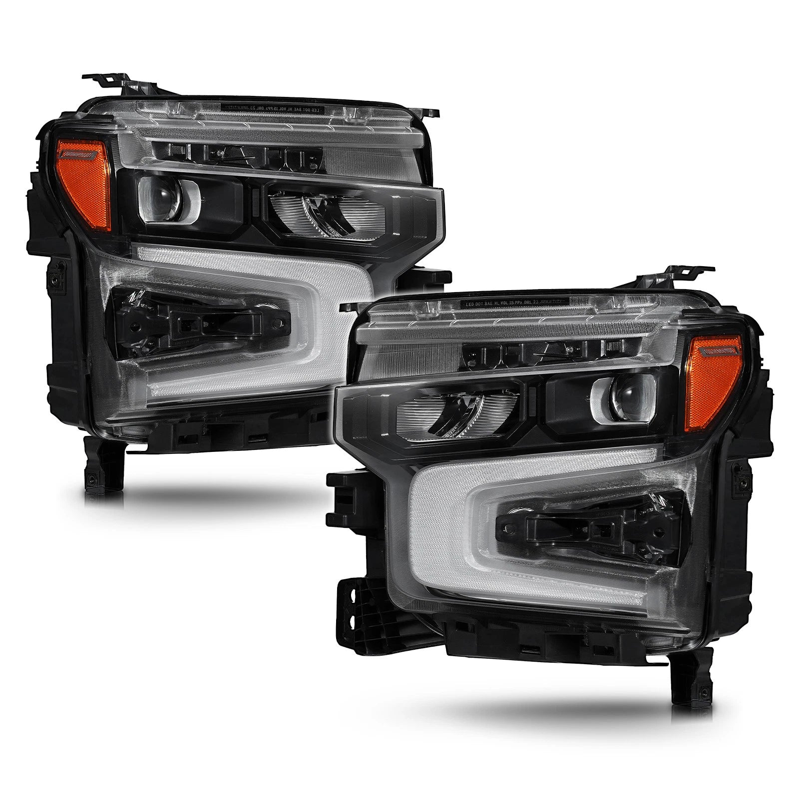 LED Headlight Set for Chevy Silverado 1500 LT/RST (2022–2026) Left+Right