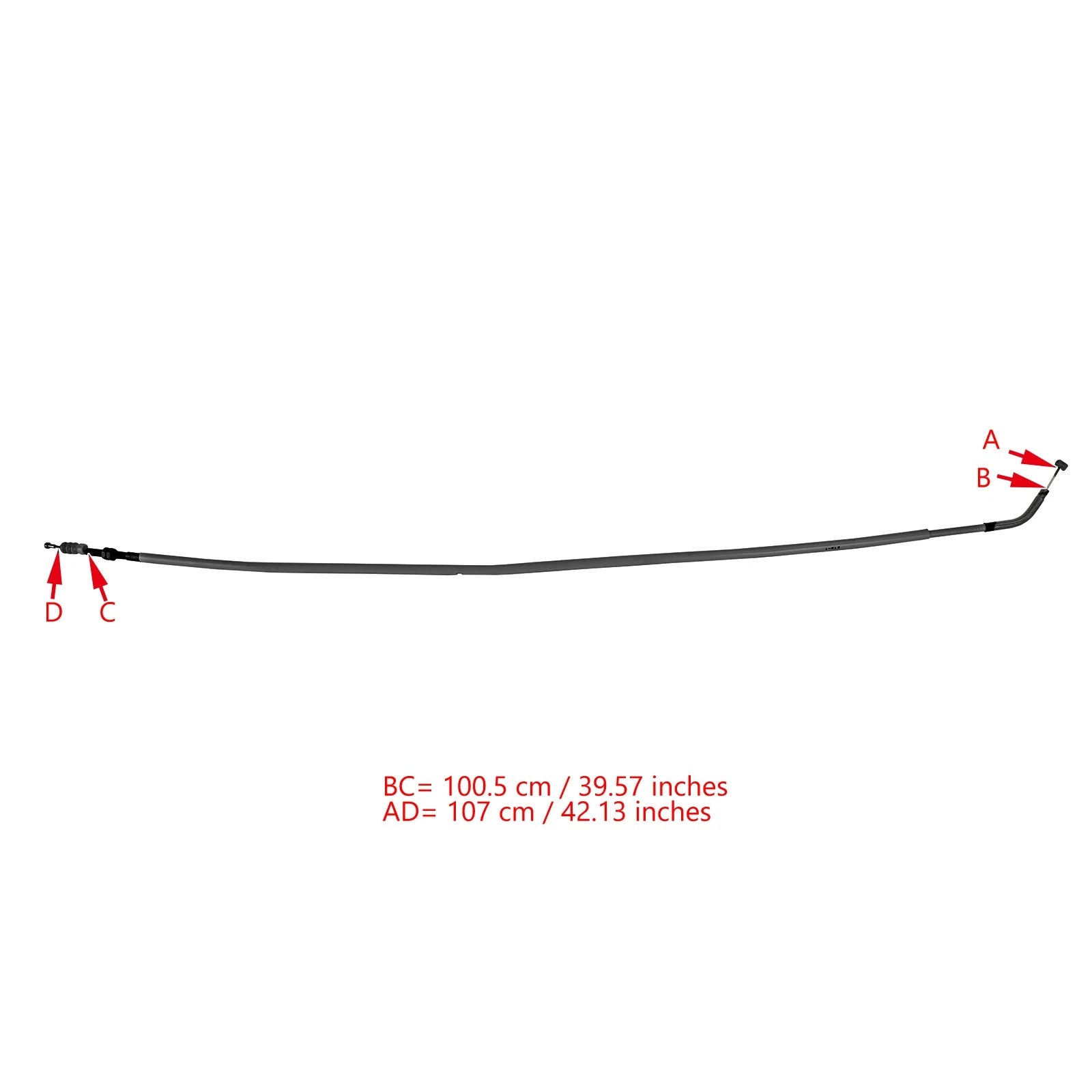 Clutch Cable for Kawasaki Z900 (2017–2019)