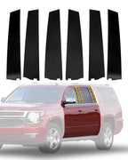 Door Window B/C Pillar Trim Molding for Chevy Suburban GMC Yukon (2015–2018)