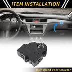 HVAC Air Door Actuator Heater Blend for Buick Rainier (2004–2007) No. 604120/89018678