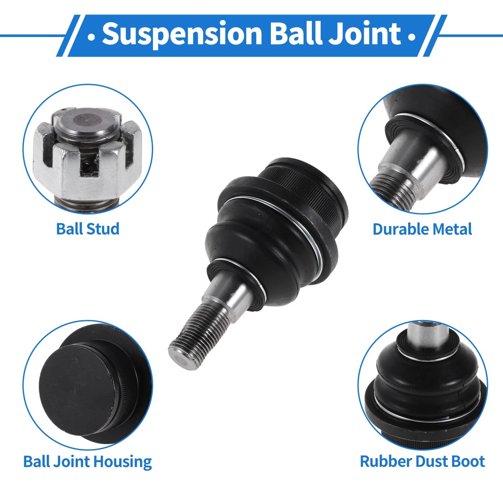2X Front Lower Ball Joints for Ford Ranger (1999–2012) No. 2L3Z3050AA/F5TZ3050BB