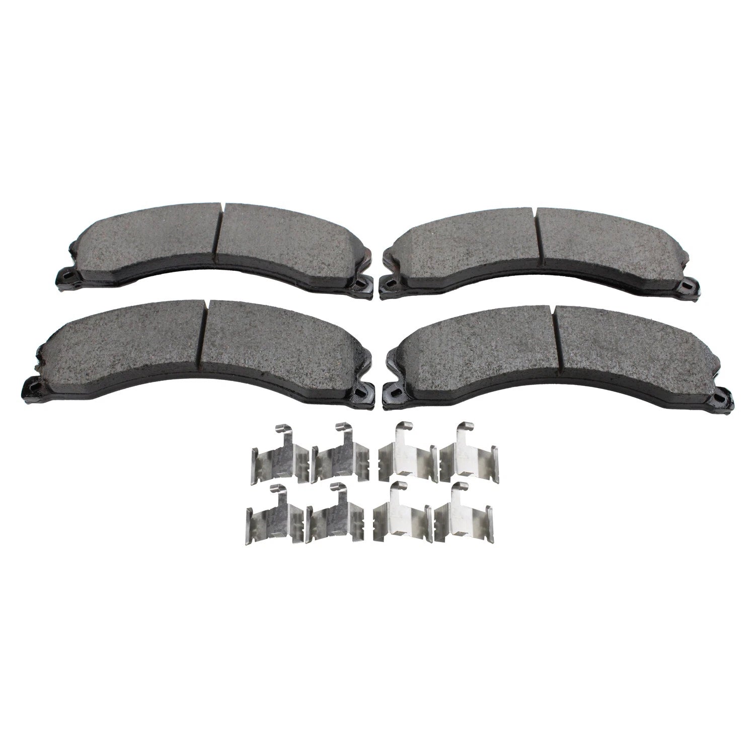 Set of 4 Akebono ProACT Ceramic Disc Brake Pads for Chevrolet GMC Nissan (ACT1411)