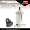 Starter & Relay Solenoid for Kawasaki Bayou 220 (1988-2002)