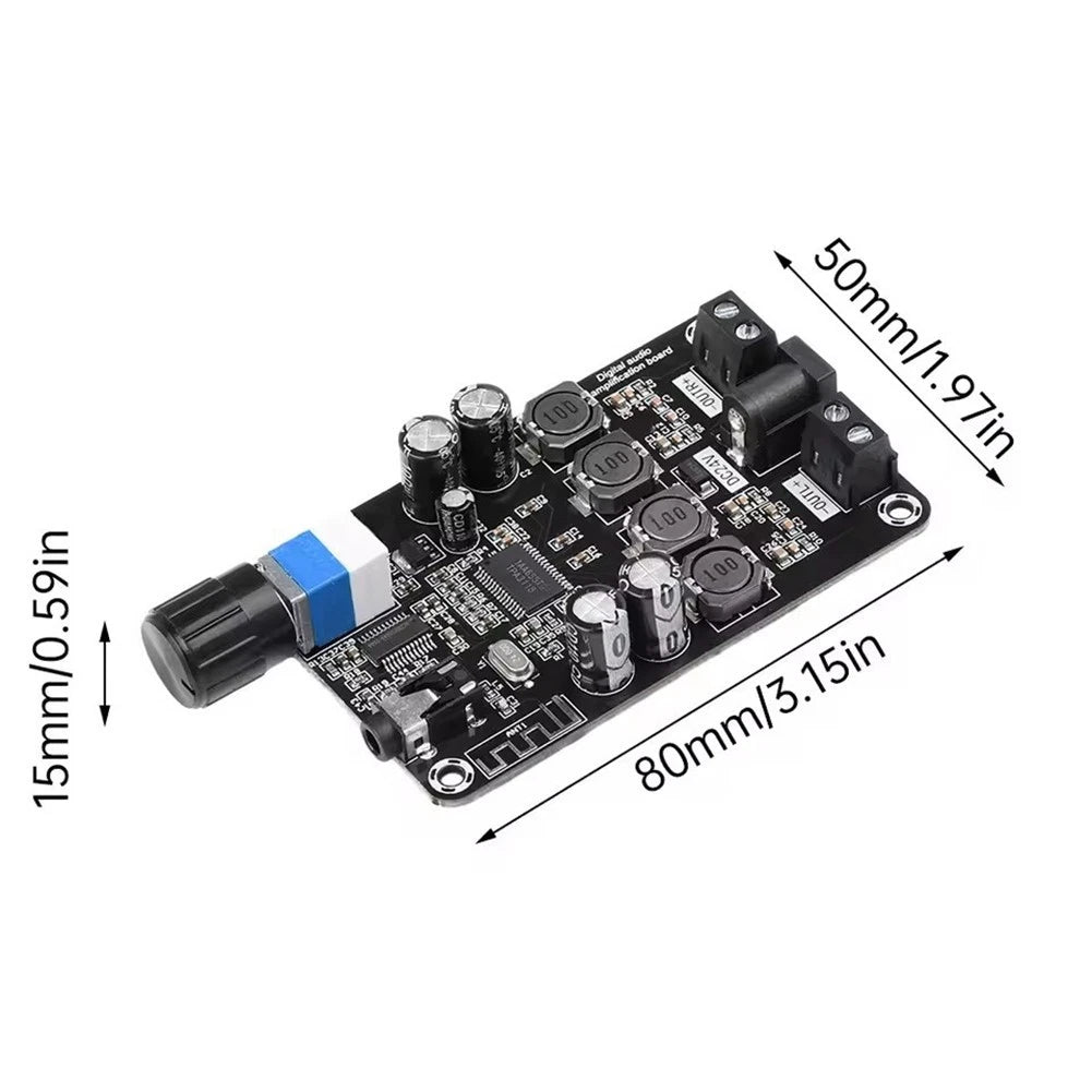 Dual Channel Audio Board Module XHA415 TPA3118D2 50W Output Protection