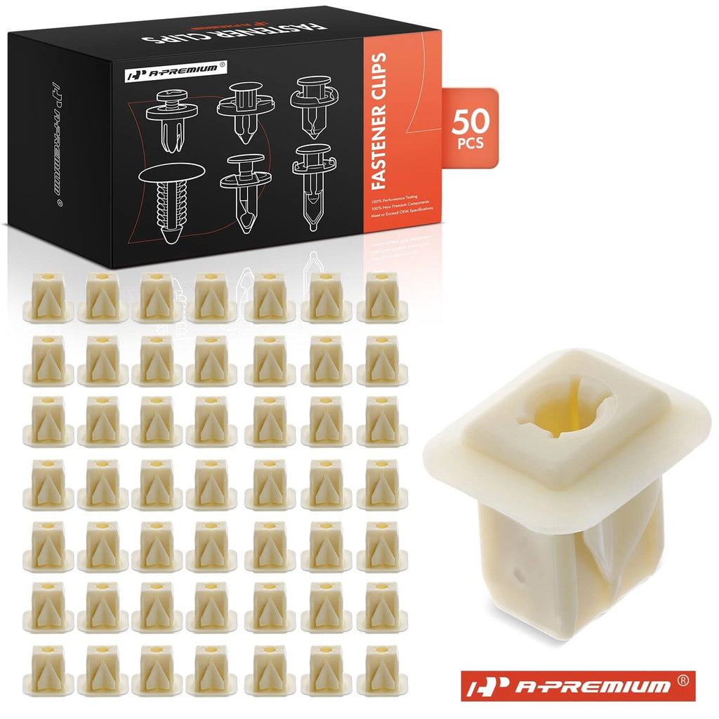 50Pcs Grommet Style Nut Clip Fasteners for Chevrolet 