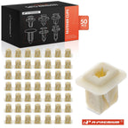 50Pcs Grommet Style Nut Clip Fasteners for Chevrolet 