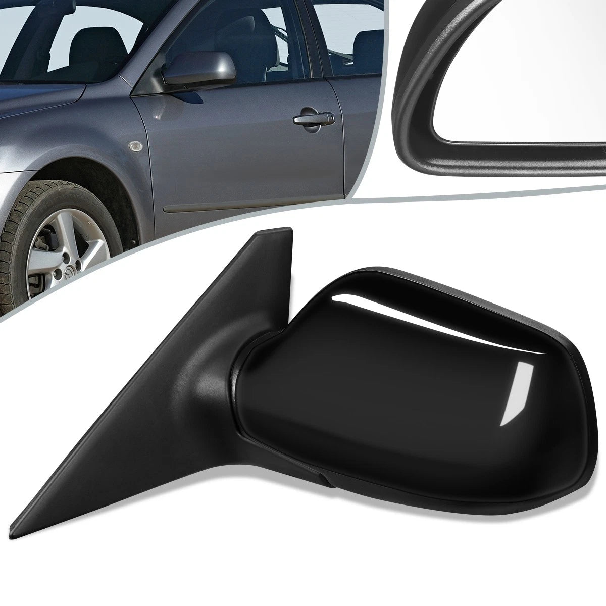 OE Style Powered Heated Door Mirror Left for Mazda Mazdaspeed 6 (2006–2007) MA1320144