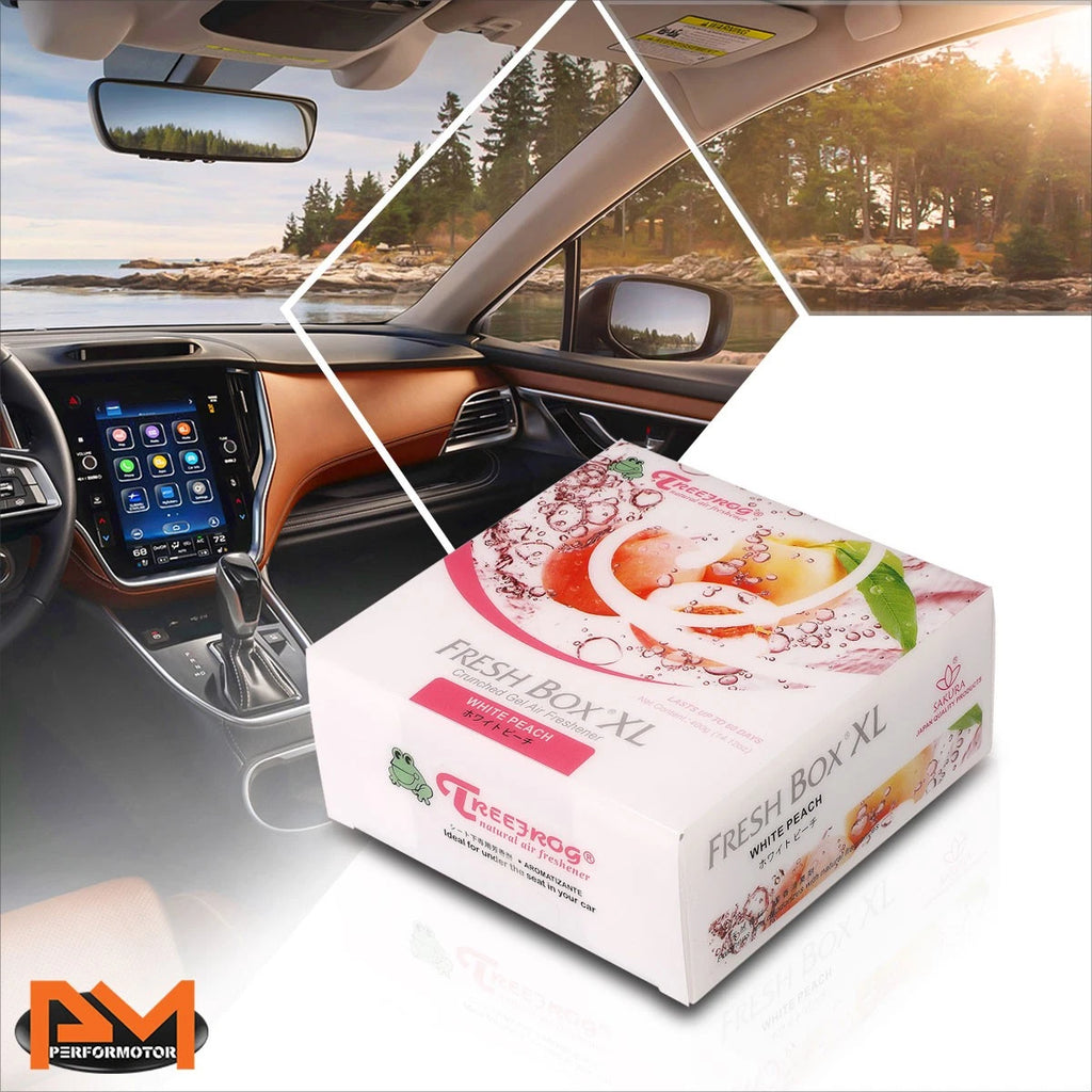 Air Freshener for Car/Office/Home (White Peach Scent)