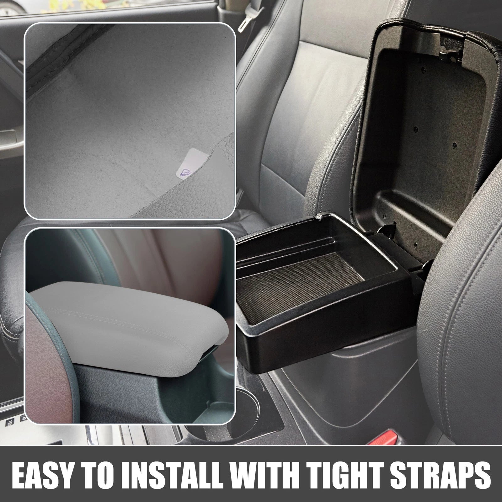 Center Console Armrest Cover Trim for Toyota Avalon (2000–2004) Gray