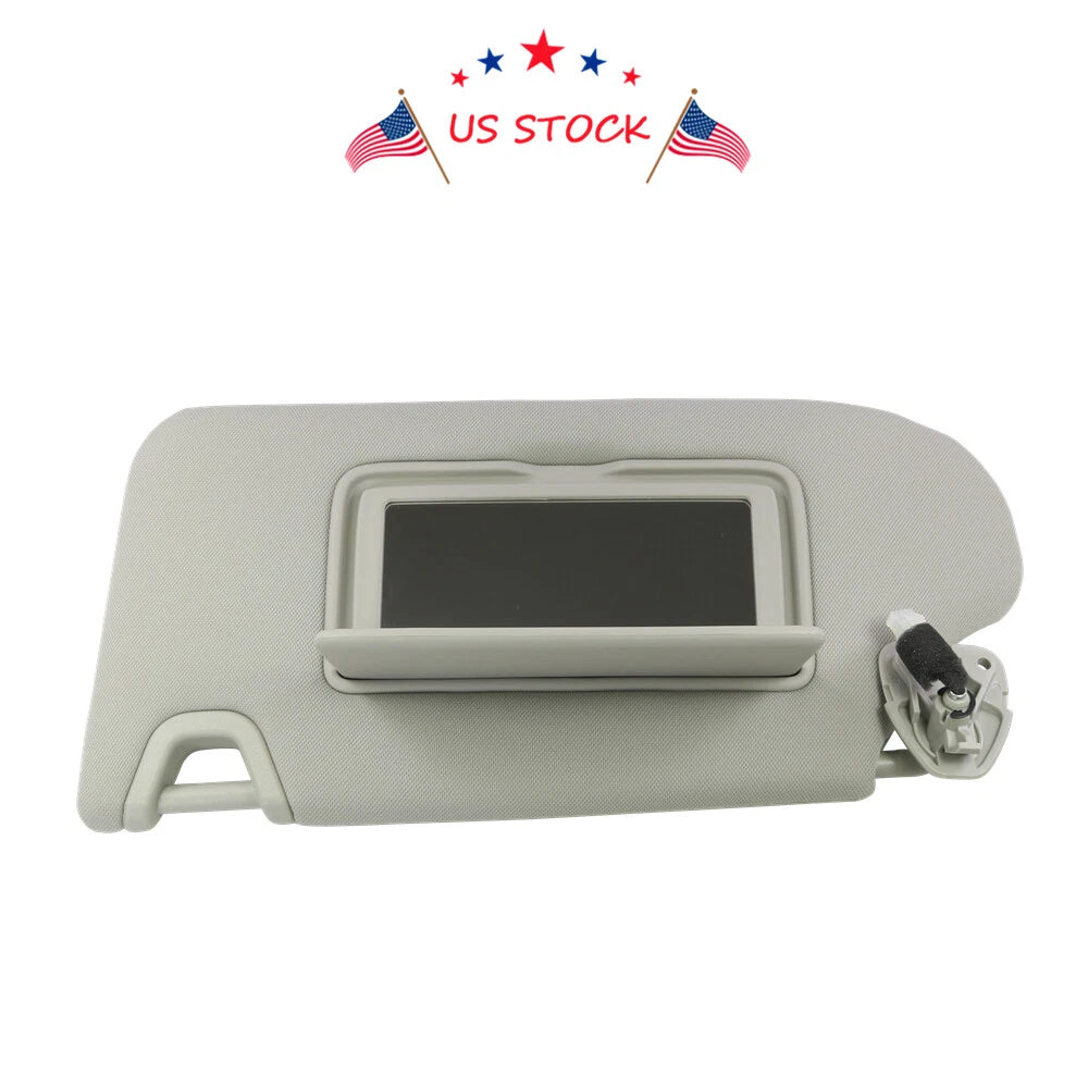Driver Side Gray Sun Visor for Nissan Altima (2013–2016)