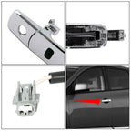 Chrome Door Handle for Nissan Murano (2003–2007) - Front Driver, Smart Entry