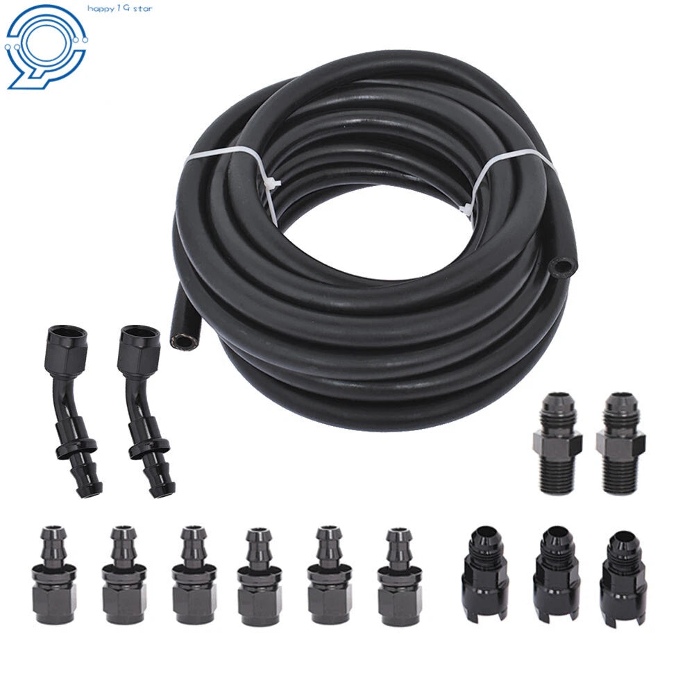 25 Feet LS Conversion Fuel Injection Line Fitting Adapter Kit