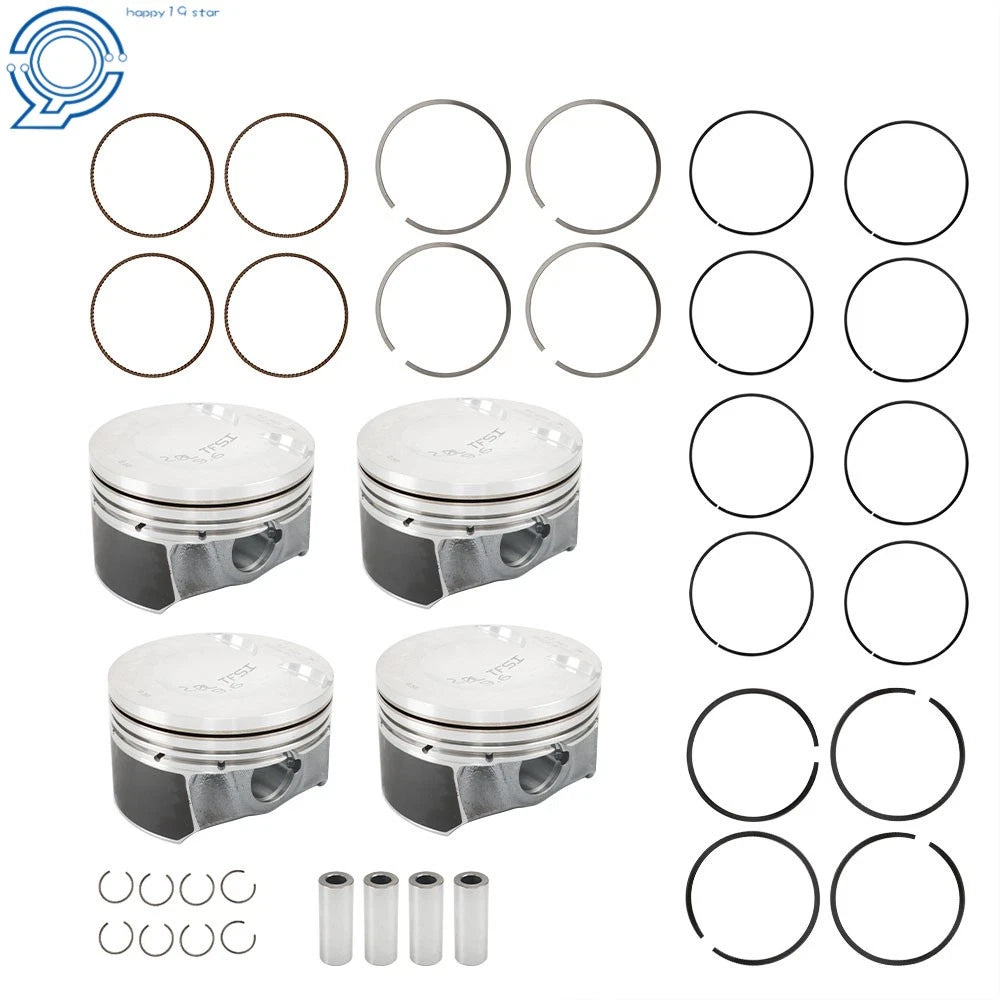 Piston and Ring Assembly Kit for VW Amarok Jetta Audi A4 Q5 